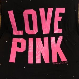 VS Love Pink rare bling dorm blanket throw